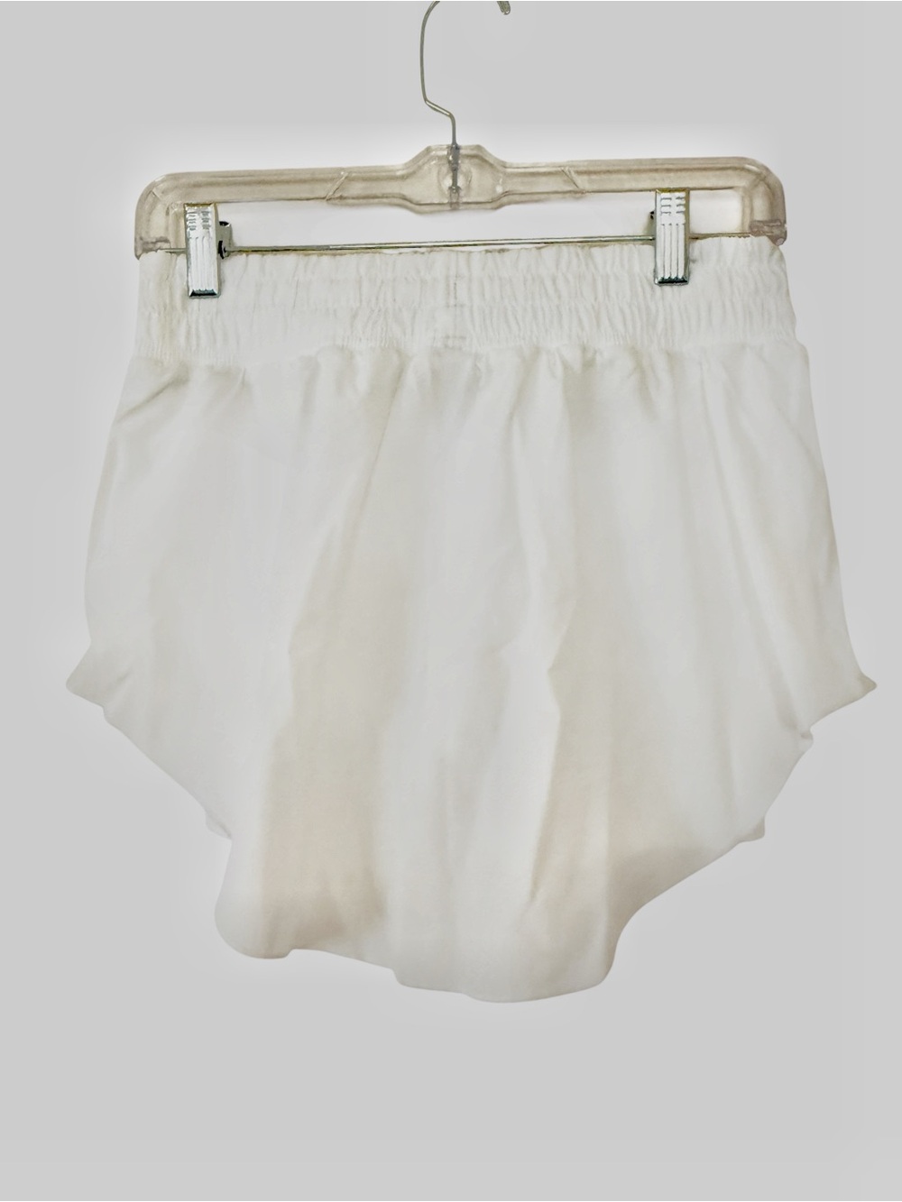 NWT Under Armour Fly-By 2.0 White running shorts  rtl $55 - Picture 6 of 11